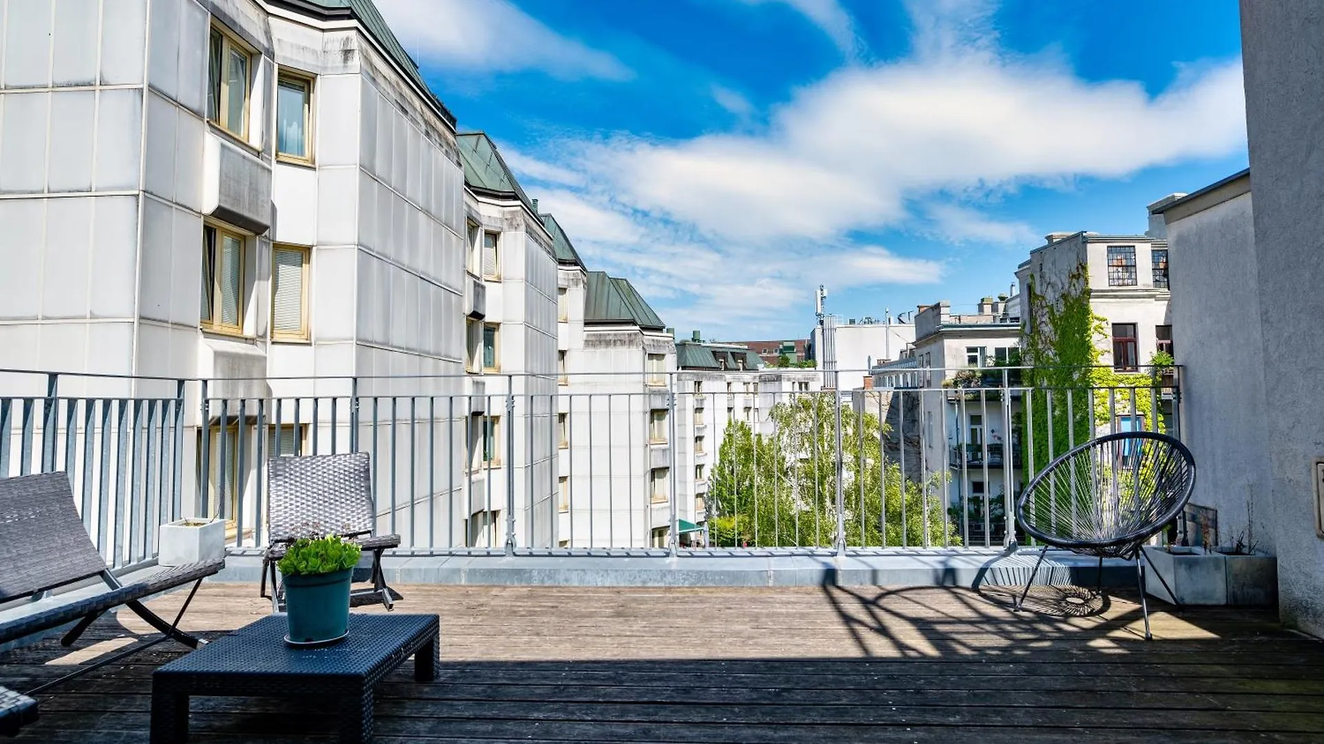 Apartment Panorama Rooftop Terrace I 3 Min To Mariahilferstrasse Wien